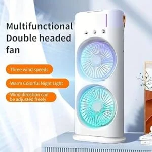 multifunctional Double Headed Air Conditioner Cooler Rechargeable (ST-101)