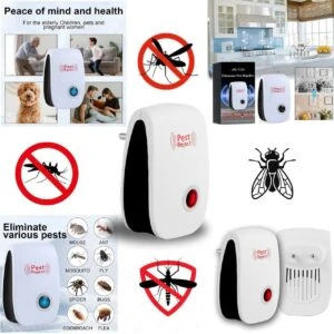 Ultrasonic pest repeller cockroch mosquito Home Pest control machine (ST-101)