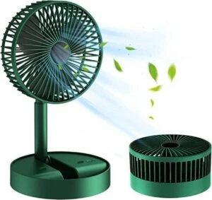 rechargeable telescopic foldable fan (ST-101)