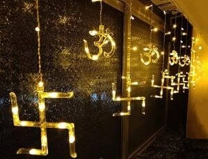 6 + 6 Om & Swastik Light|( ST-101)