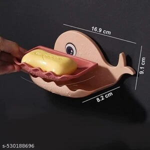 Fish Shaped Wall Soap Dish (Set of 2 Pieces) (ST-101)