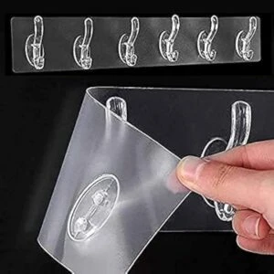 6 Pcs Wall Hook Sticker(ST-101)