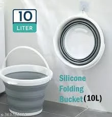 10L Silicone Folding Bucket(ST-101)