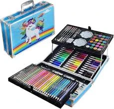 145 pcs Big Color Suitcase Kit ART SET(ST-102)
