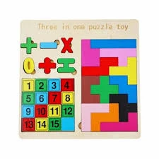 3 in 1 Wooden Puzzle Toy(ST-102)